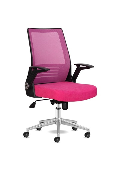 Star Ofis Sandalyesi Fileli Sırt Ergonomik Çalışma Koltuğu Pembe Diğer Star Ofis Sandalyesi Fileli Sırt Ergonomik Çalışma Koltuğu Pembe Diğer