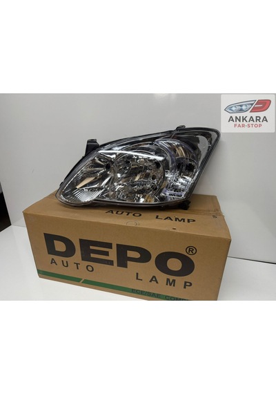 Toyota Corolla 2004-2006 Hatchback Far Lambası Sol Hatchback Damla Far-ön Sol-depo Marka