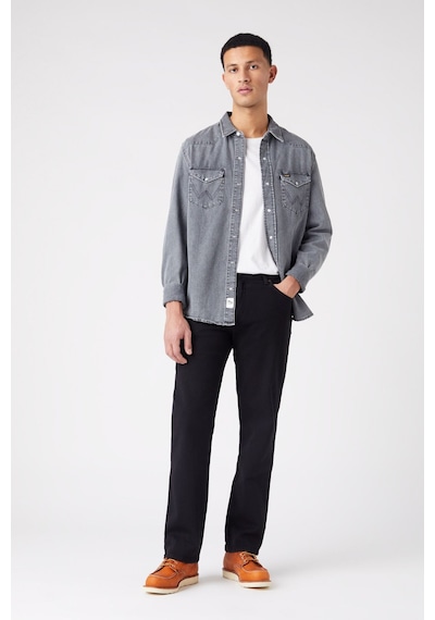 Wrangler Texas Straight Fit Erkek Jean Pantolon Mw12109004 Siyah