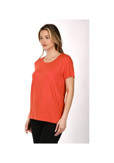 Daıdo Kadın T-shirt 19y311900981 Nar Çiçeği Daıdo Kadın T-shirt 19y311900981 Nar Çiçeği