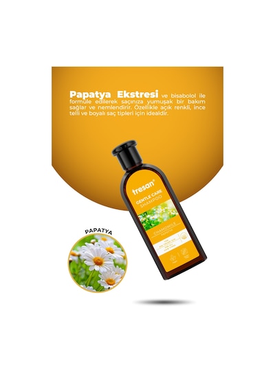 Papatya Yumuşatıcı Bakım Şampuanı 300 Ml X 2 Adet