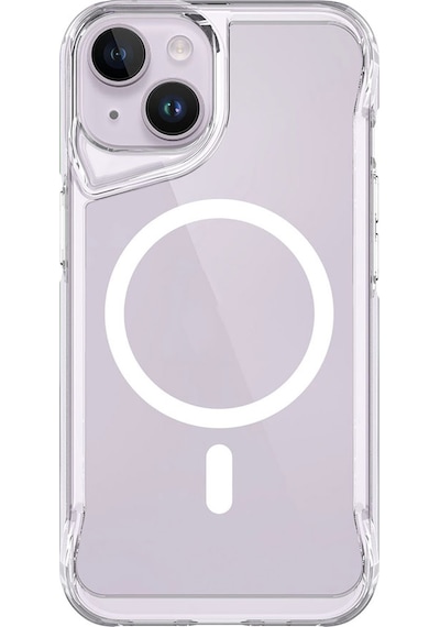 Apple Uyumlu iPhone 14 Kılıf Zore M-safe Şarj Özellikli T-max M-safe Kapak Renksiz