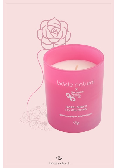 Bade Natural Soya Mumu Floral Blends %100 Doğal Ve Vegan