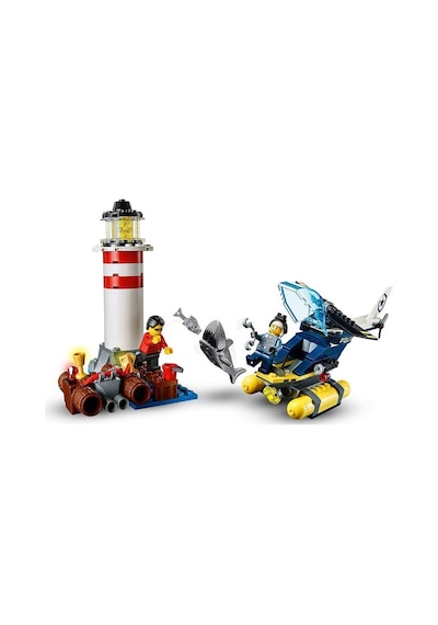 LEGO® City 60274 Elit Polis Deniz Feneri Operasyonu 189 Parça