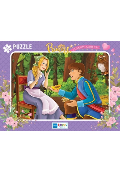 Blue Focus 72 Parça Külkedisi Sindirella Büyük Frame Puzzle Kız