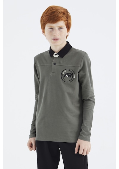 Tommylife Tommy Life Çağla Polo Yaka Erkek Çocuk T-shirt - 11172 Çağla Yeşili