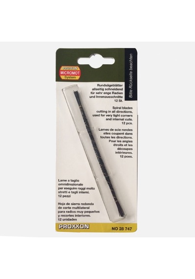Proxxon Dsh İçin Spiral Testere-12'li 28747 Prox28747