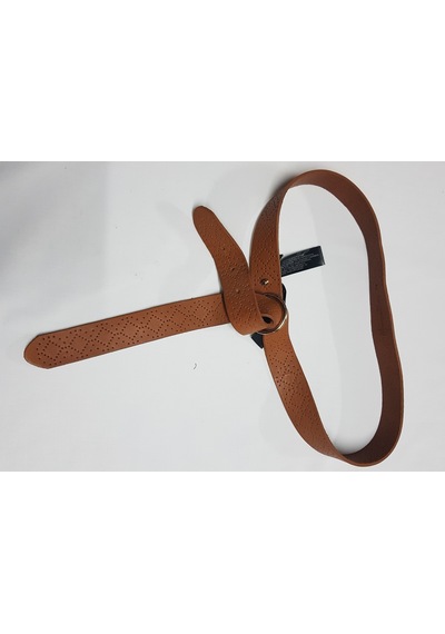 6124/543  Massimo Dutti Kahverengi Kadın Deri Kemer Kahverengi