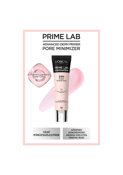 L'Oréal Paris Prime Lab Pore Minimizer Gözenek Küçültücü Makyaj Bazı