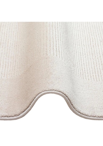 Hoom Rugs Como Nap 02 Beige Viskon & Floş Sık Dokuma Modern Salon Halısı Bej