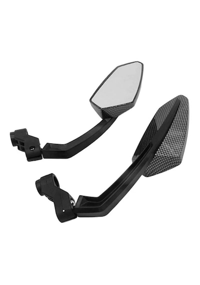 Üniversal Motosiklet Aynası Karbon 8/10mm Ters Ve Düz Diş Tüm Mar