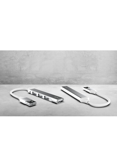 Inca Iusb-4tu Usb Tip-a 3 Usb2.0+1 Usb3.0 Hub