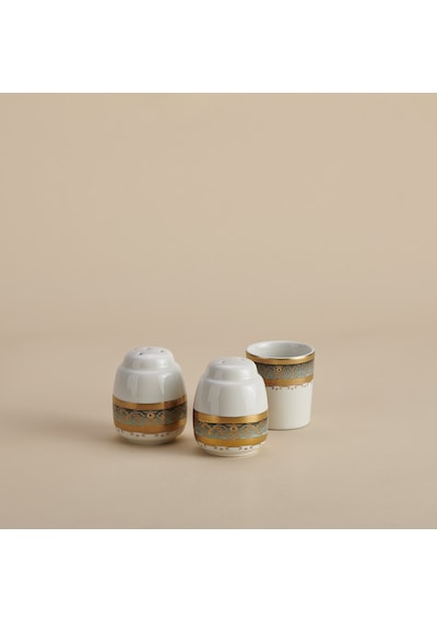 Korkmaz Hanedan Collection 60 Parça Yemek Takımı A8134 Kırık Beyaz