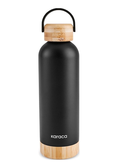 Karaca Woody Çelik Sızdırmaz Termos 500 ml Siyah