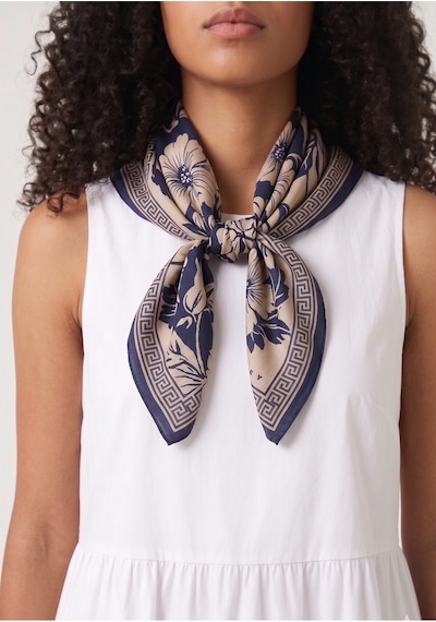 Sisley Flora Bandana/fular -2014-47 47 Lacivert