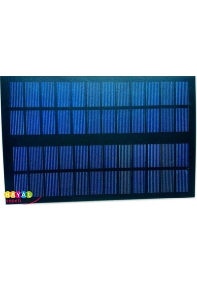 Solar Güneş Paneli 20 cm x 13 cm - 6 W