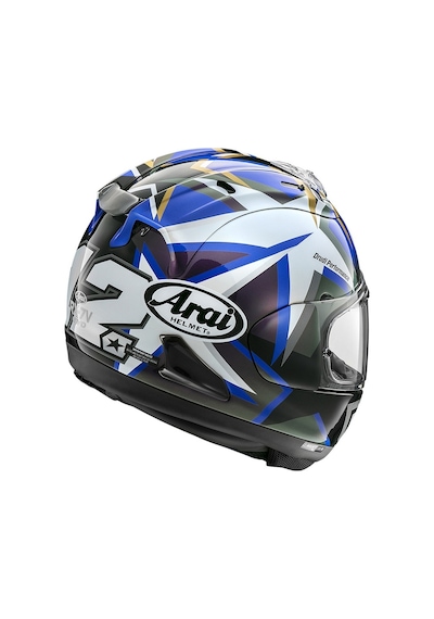 Arai RX-7 V Evo Maverick Star Kapalı Kask Mavi Siyah