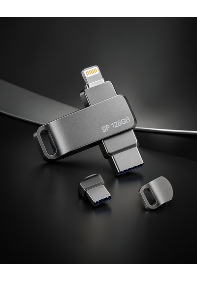 Usb Bellek 128gb Lightning Type C Çoklu Giriş Model: 128gbıphoneotg-2