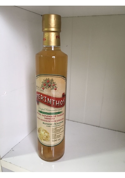 Perinthos Doğal Kitre Sandaloz Sakızı Sirkesi Cam Şişe 500 ML
