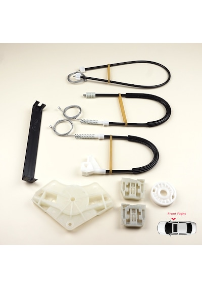 Skoda Octavia Mk1 1u 2001-2010 İçin Ön Sağ Cam Kriko Tamir Seti