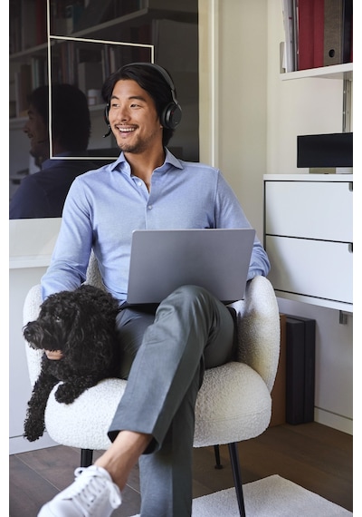 Jabra Evolve2 75 Link 390c Ms Stereo Siyah Kulaklık