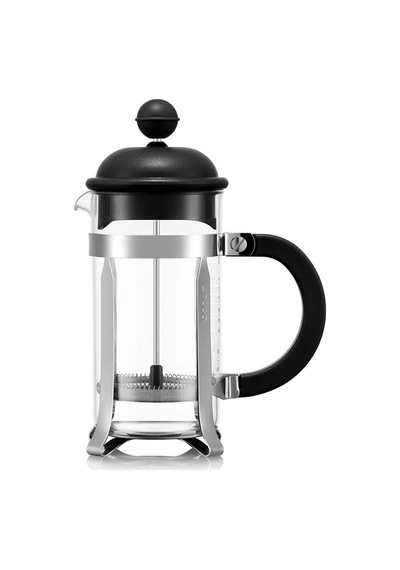 Caffettiera Kahve Presi French Press Sistemi, Kalıcı Paslanmaz Çelik Filtre - 0,35 Litre , Siyah Diğer