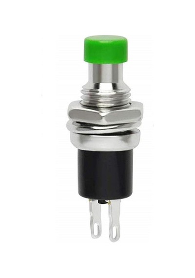 Ds-110 7Mm Push Buton - Yeşil