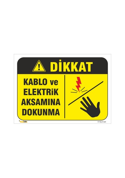 Kablo Ve Elektrik Aksamını Kontrol Et- Isg Levhası
