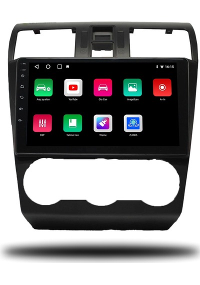 Avaydel Subaru Forester Android Carplay Multimedya 2016-2018 8GB RAM + 128GB Hafıza + 4 Çekirdek