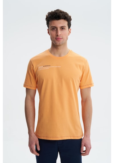 AR-MA Arma Erkek Regular Fit Süprem Penye Bisiklet Yaka Tişört Y27344407401 Pembe