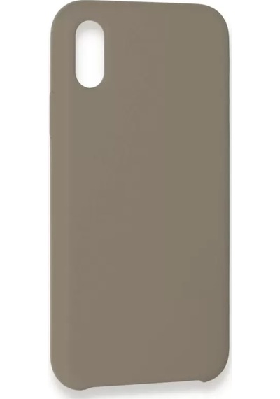 Newface Apple İphone Xs Max Kılıf Lansman Legant Silikon - Bej