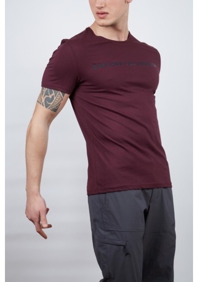Alpinist Vassi Erkek T-Shirt Vişne (543375627)