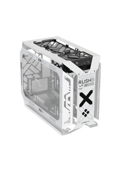 Hyper Rocket X-era Print Stream M-atx Rgb Open Frame Gaming Oyuncu Kasası