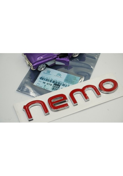 Citroen Nemo Bagaj Krom Abs 3M 3D Yazı Logo  Amblem