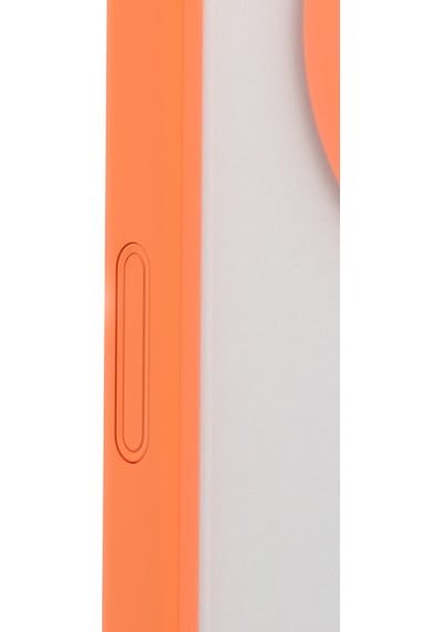 Apple Uyumlu iPhone 17 Pro Max Kılıf M-safe Şarj Özellikli Youngkit Clear Serisi Kapak Turuncu Turuncu