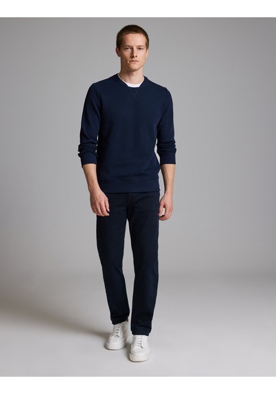 Pierre Cardin Lacivert Regular Fit %100 Pamuk Bisiklet Yaka Sweatshirt 50331600-vr033