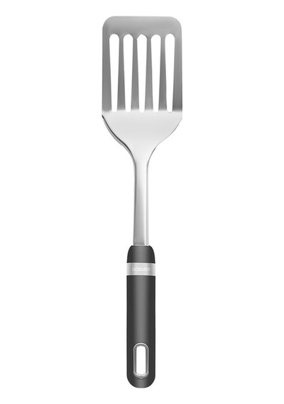Karaca  Mastermaid Oluklu Spatula Siyah