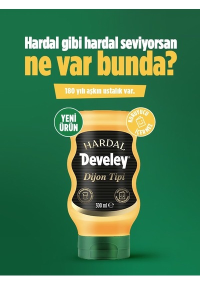 Develey Dijon Hardal 300ml X 3 Adet