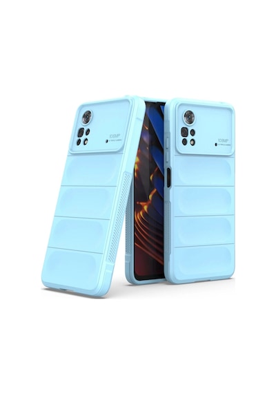 Poco X4 Pro 5g Kılıf Optimum Silikon - Sky Blue