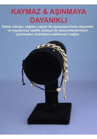 Bileklik Saat Bilezik Standı Ahşap Siyah Tr Diğer