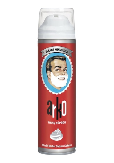 Arko 60. Yıl Özel Efsane Berber Sabunu Kokulu Tıraş Köpüğü 200 Ml 8690506565701
