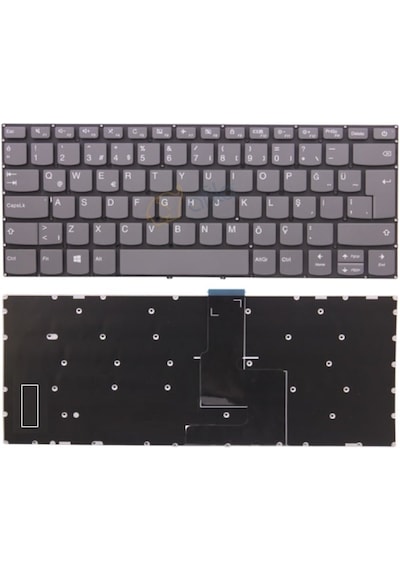 Lenovo Uyumlu V14-Iil Notebook Klavye - Tuş Takımı / Siyah - Tr - 541597816