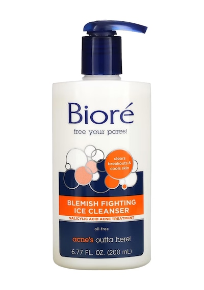 Biore Leke ve Akne Karşıtı Yağsız Yüz Temizleme Jeli 200ML