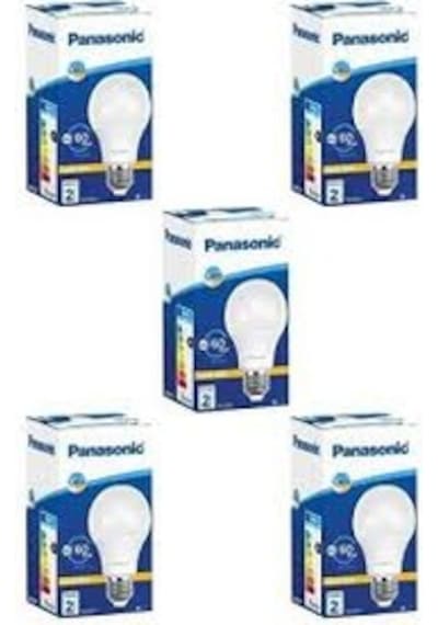 Mylights Panasonıc 8,5w E27 Duylu Gün Işığı Led Ampu 5adet