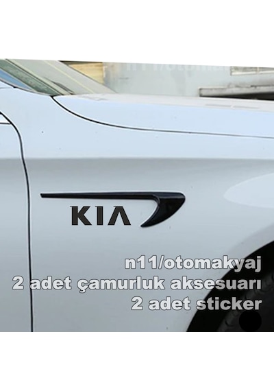 Kia Opirus Çamurluk Kapı Uyumlu Aksesuar Ve Markalı Sticker