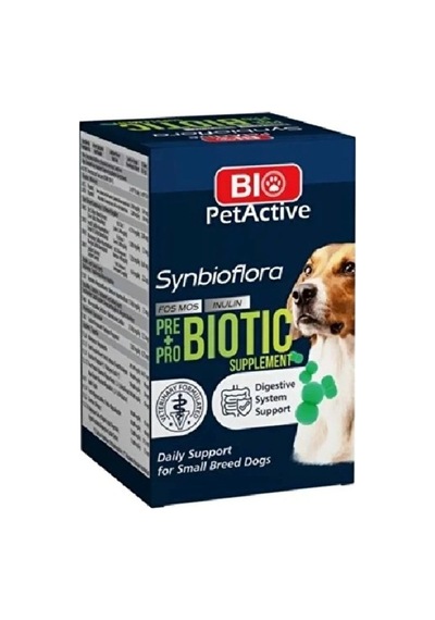 Synbioflora Mini Irk Köpek İçin Probiotic Sindirim Destekleyen 60 Tablet 30 Gr.
