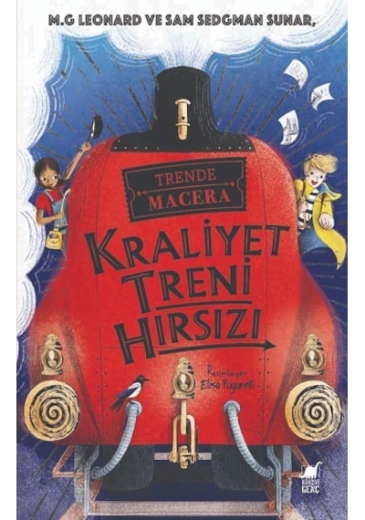 Kraliyet Treni Hırsızı - Trende Macera - M. G. Leonard - Dinozor Genç