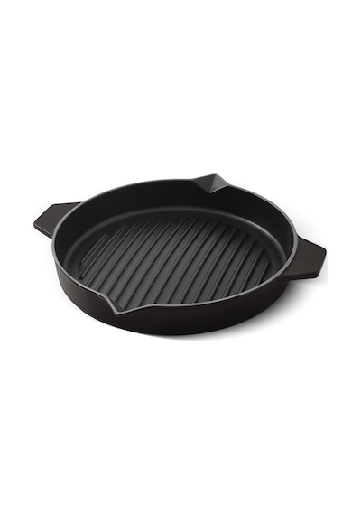 Aryıldız Duo Cast Bombe Grill Tava Kahverengi 30 Cm Renkli