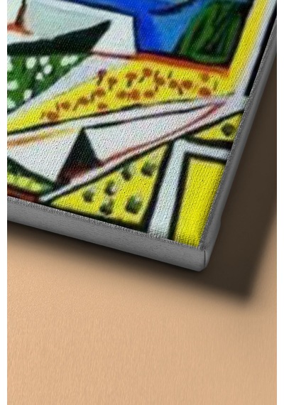 Webstyle Sayılarla Boyama Seti Kasnaklı Kitaptaki Ev 60 X 75 Cm