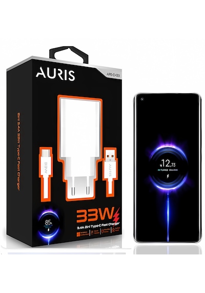 Auris ARS-CH33 Hızlı Şarj Cihazı Seti